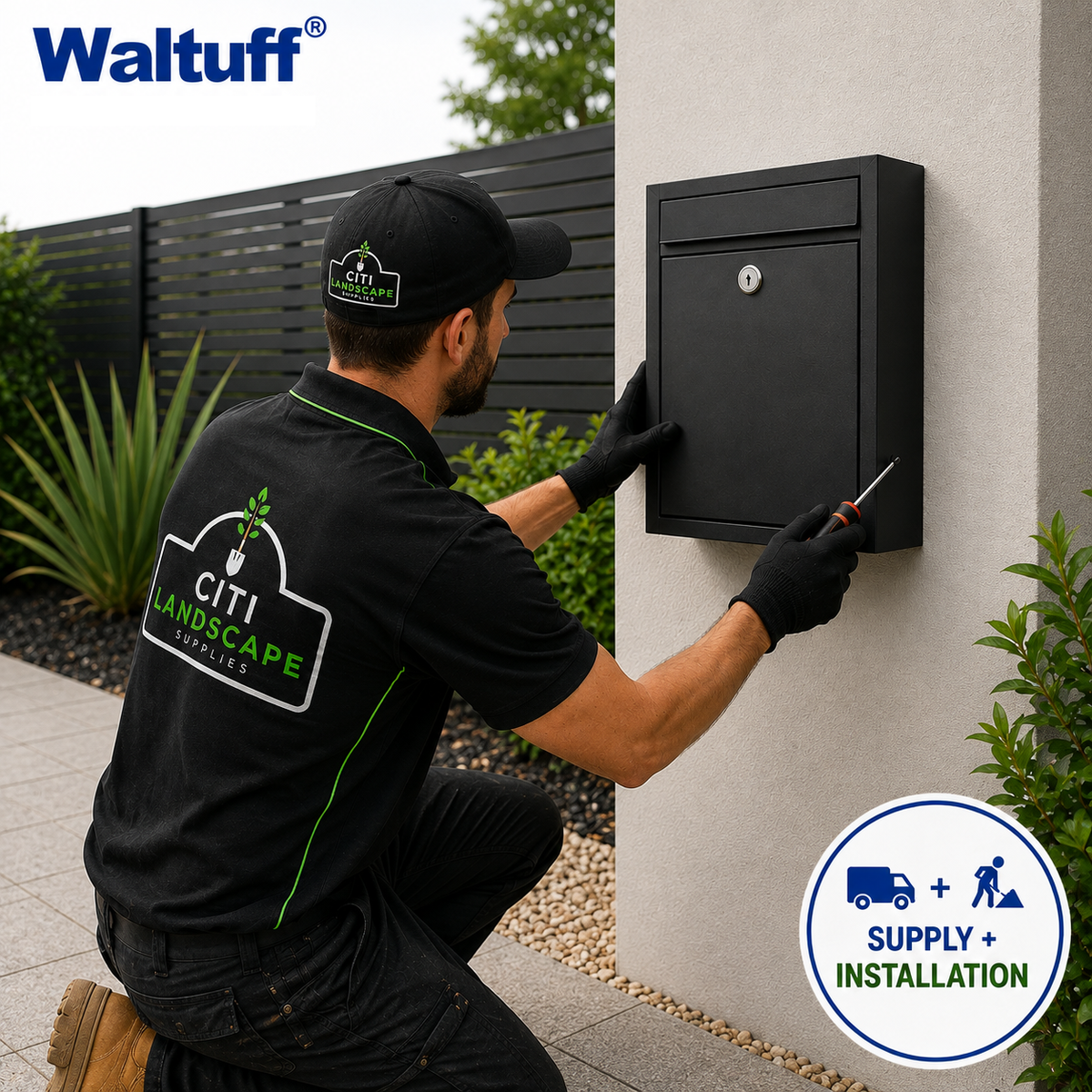 Waltuff - Wall Mount Letterbox