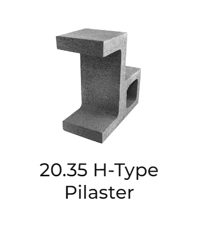 Bowers 2035 Pilaster H-type