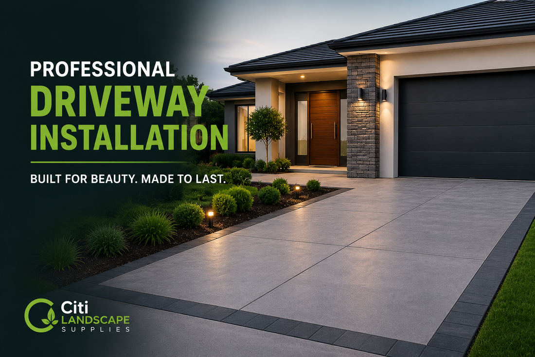 Why Professional Driveway Installation Matters for Modern Homes