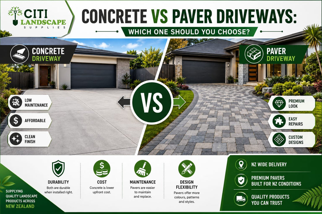 Concrete vs Paver Driveways: Which One Should You Choose?