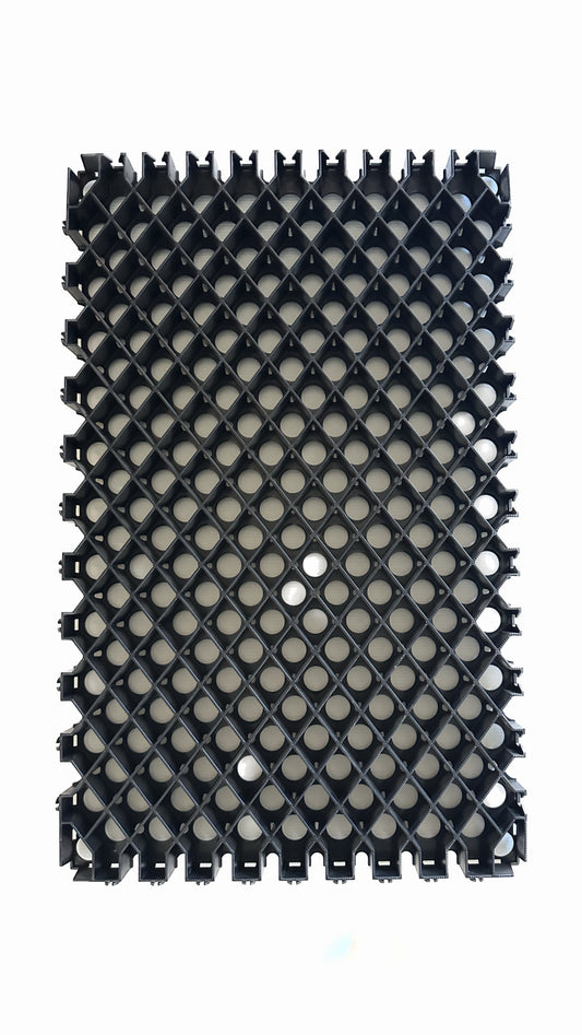 Diamond Grid Permeable Panel