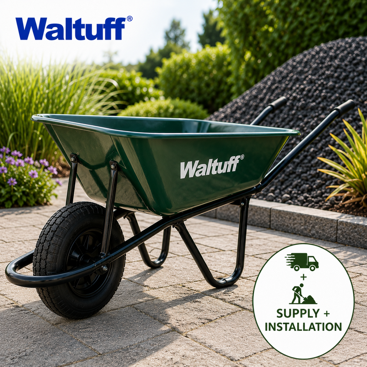 Waltuff - Wheel Barrow 110L