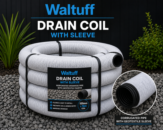 Waltuff - Drain Coil 30m x110mm