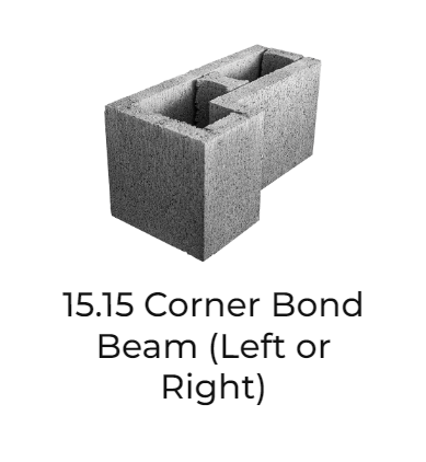 Bowers 1515R Corner Bond Beam (R/H) – Citi Landscape Supplies