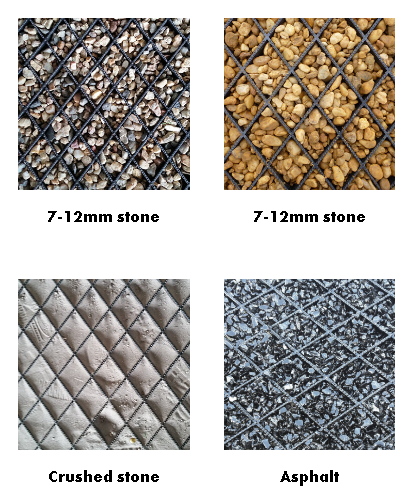 Diamond Grid Permeable Panel
