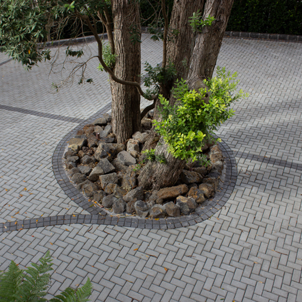 Landscape supplies -Bowers Aqualok concrete permeable paver, Henderson, Auckland- Citi Landscape Supplies